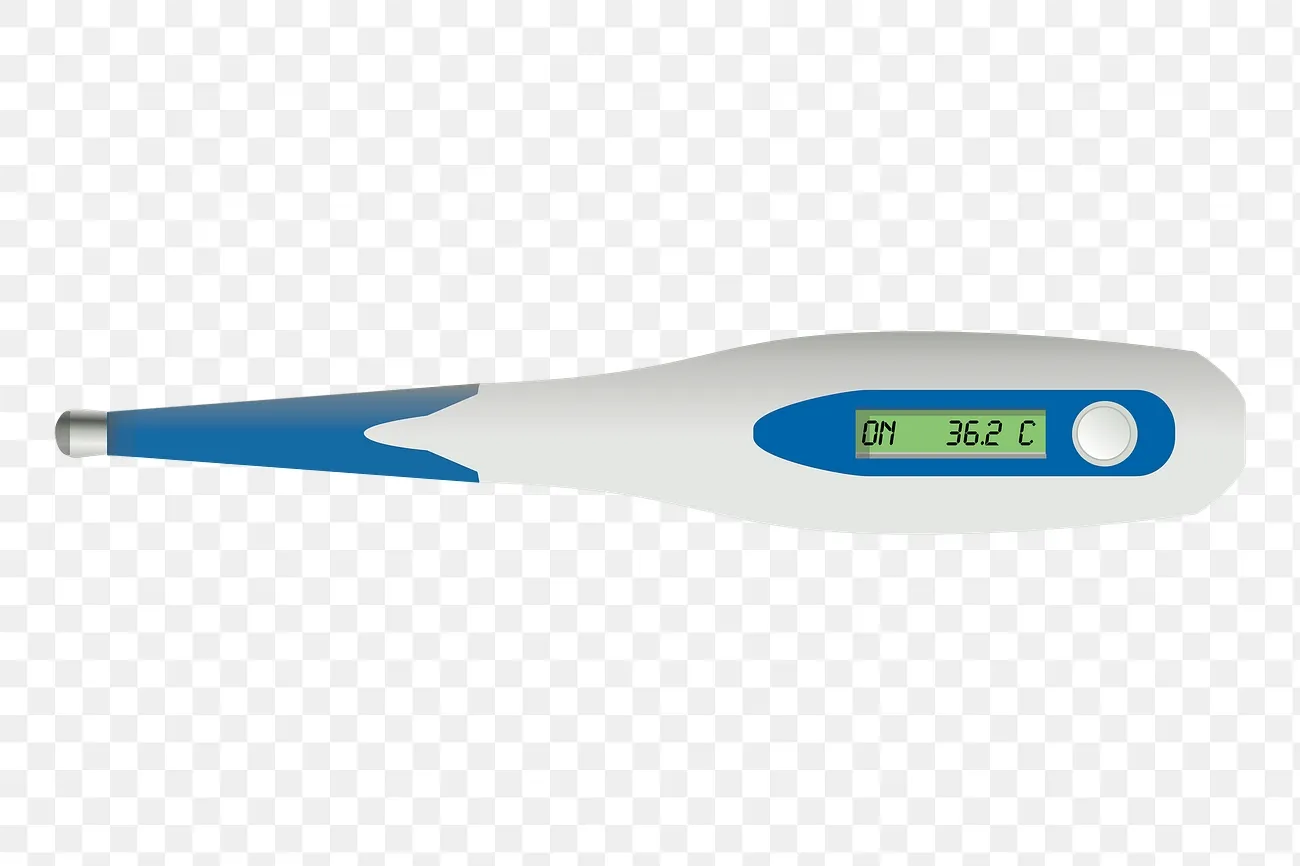 A thermometer